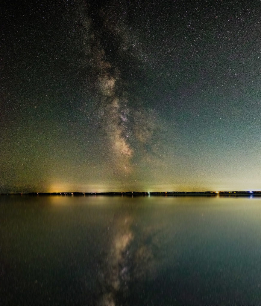 The Milky Way Over Gardiners Bay