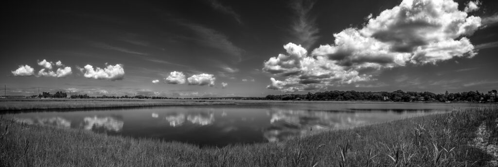Panoramic photo of Davis Creek