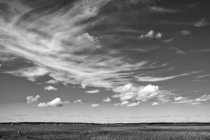 Clouds Over Shinnecock Bay Photograph